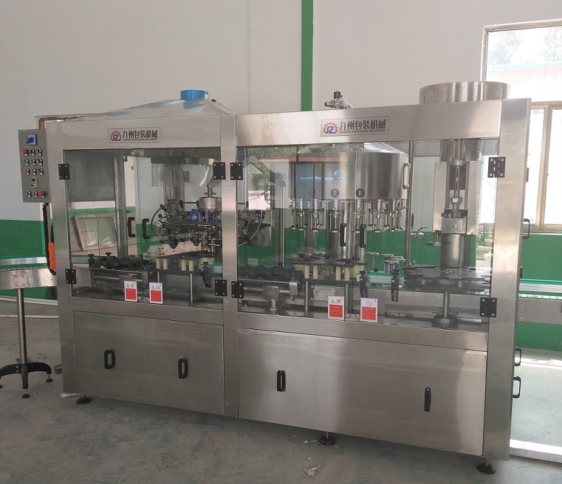 JZCGD型衝瓶灌裝壓塞聯體機